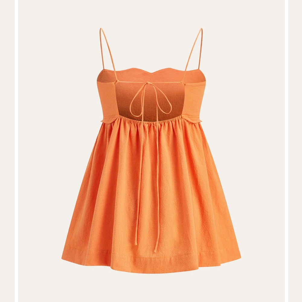 Commense Orange Women Shorts - Picture 3 of 5